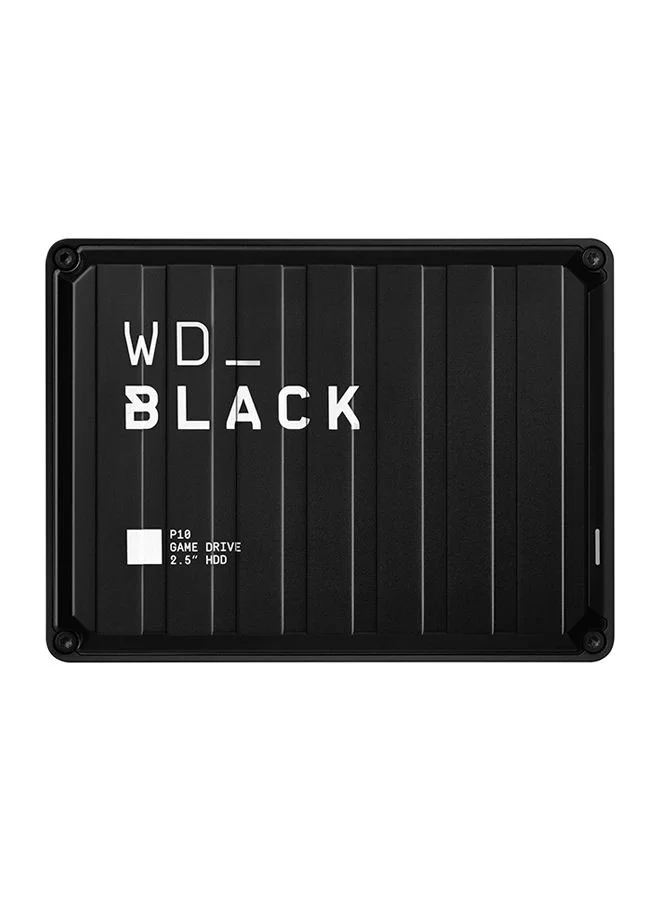Premium External Hard Drive 4 TB Portable Storage USB 3.0 High-Speed Data Transfer (Black, 4 TB) qmb6u