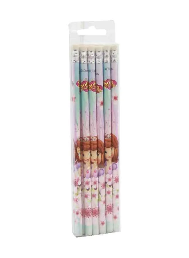 Cartoon Multicolour Graphite Pencils Set for School and Office (12 Pack) x6wd2