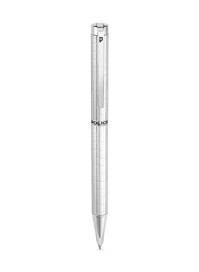 Premium Precision Writing Pen Textured Barrel Smooth Body Signature Design (Blue, 14 cm) cv6oe