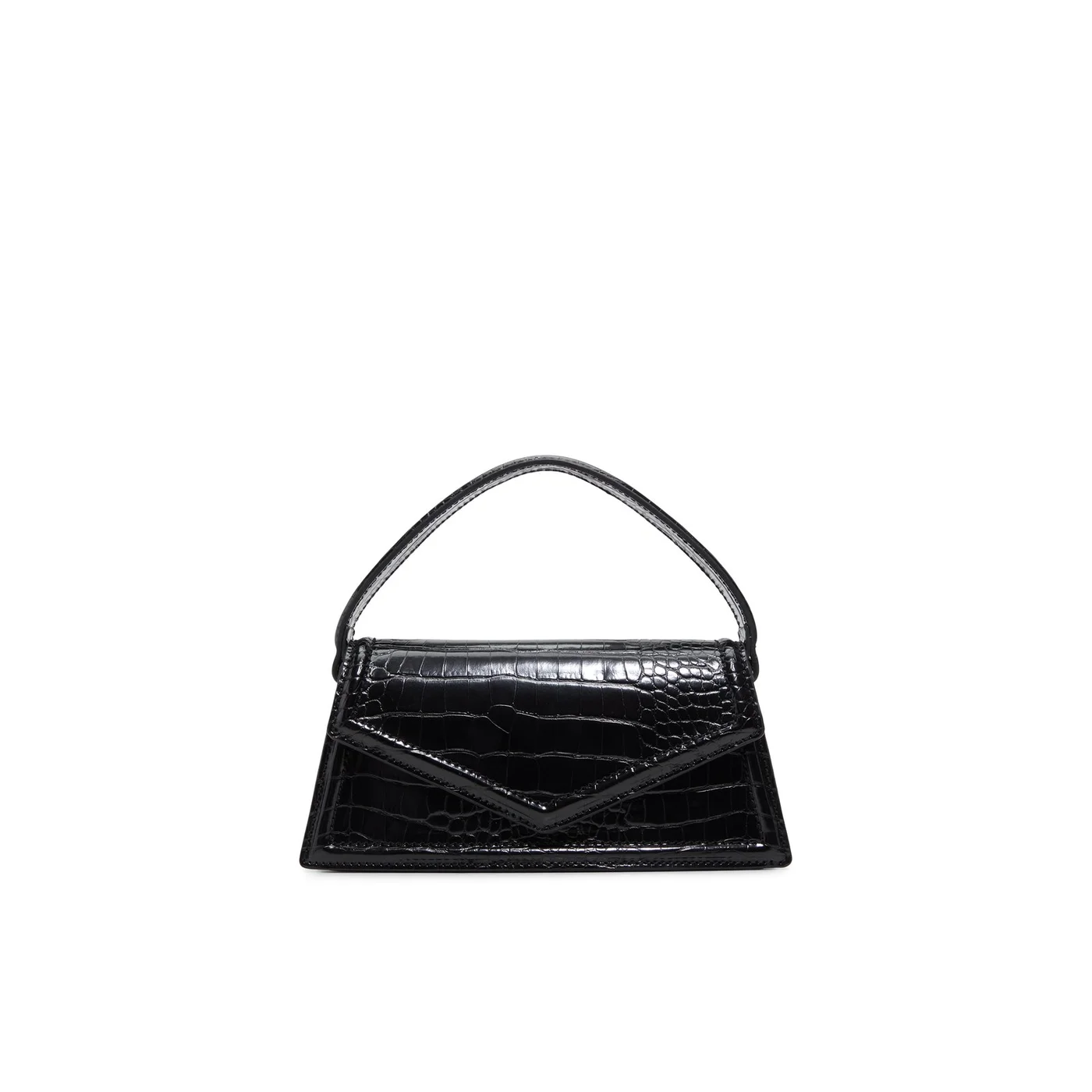 Premium Top Handle Handbag for Women Elegant Structured Design (Black, Medium) 0ygl7