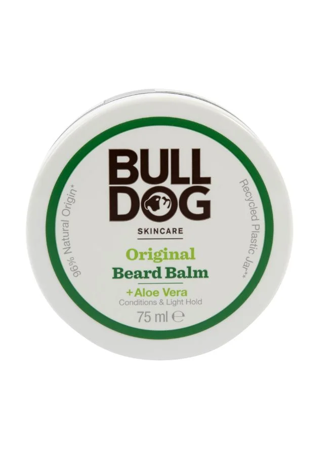 BULLDOG Original Beard Balm Premium Grooming Conditioner for Men (75 mL) negbr