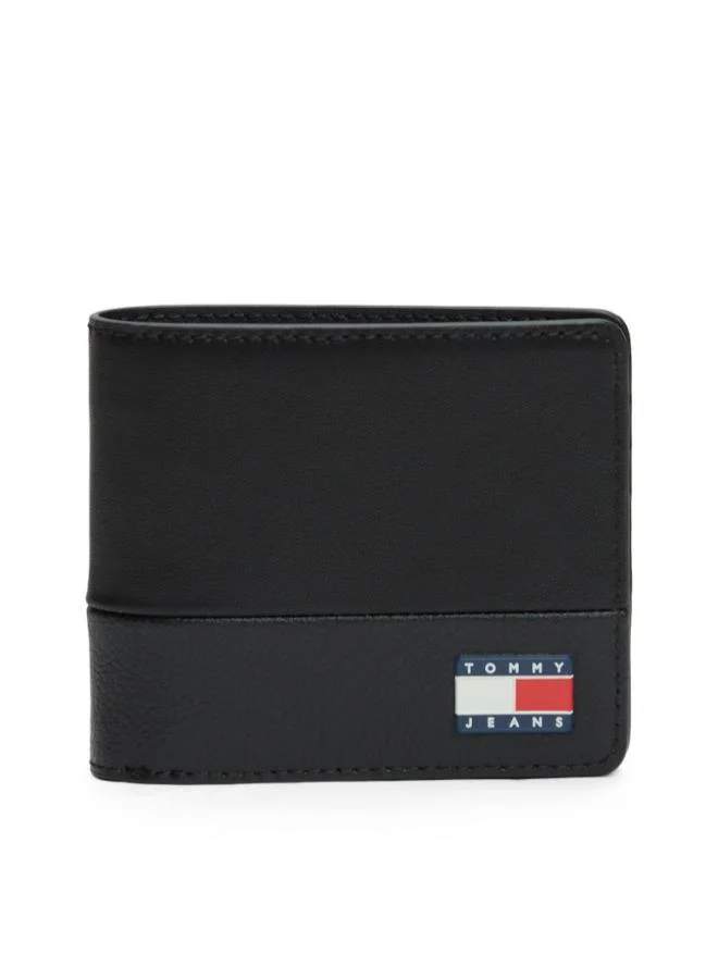 Premium Bi-Fold Wallet with Logo Detail (Unisex, Compact Design) 9ty8m