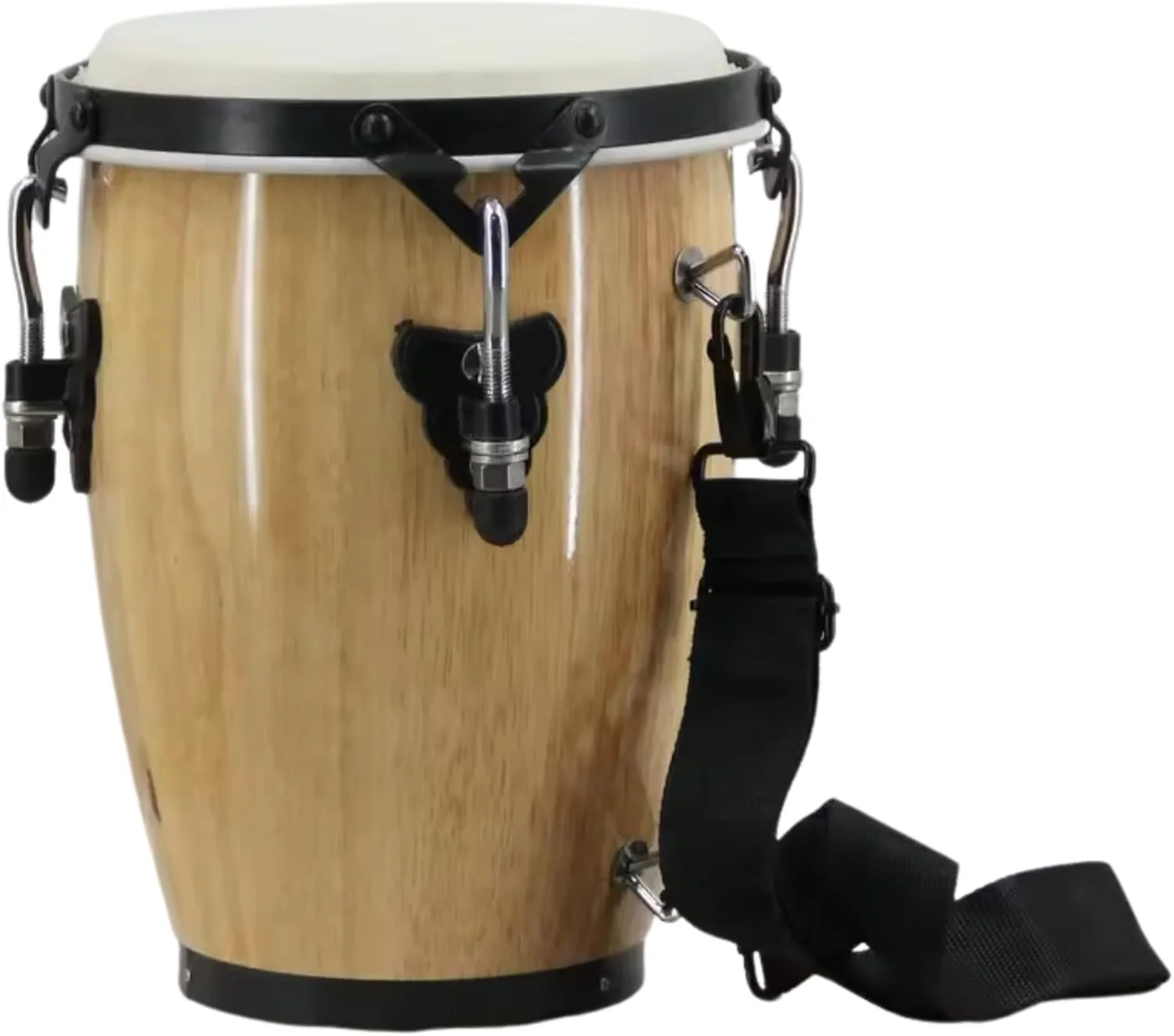 MegArya Professional Floor Conga Drum Set Premium Wood Percussion Instrument for Musicians (12-inch) h4tyl