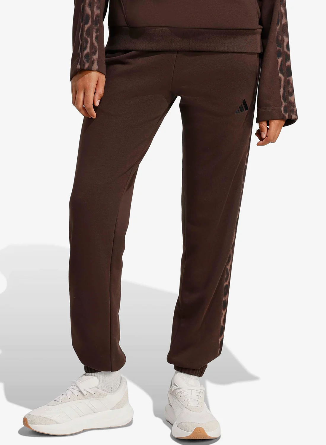 Sport Leopard Print French Terry Joggers Premium Athletic Pants for Women (Multi-Color, Medium) 8kr8j