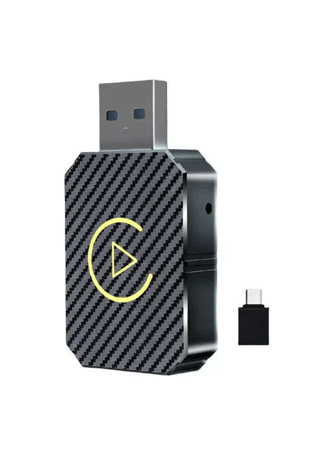VICTGOAL 2-in-1 Wireless CarPlay and Android Auto Adapter Plug-and-Play Dongle for Car Multimedia Systems uu0vl