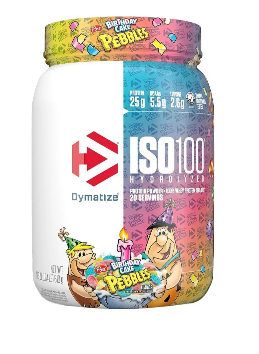Premium Hydrolyzed Whey Protein Powder Birthday Cake Flavor (900 g) sq96a