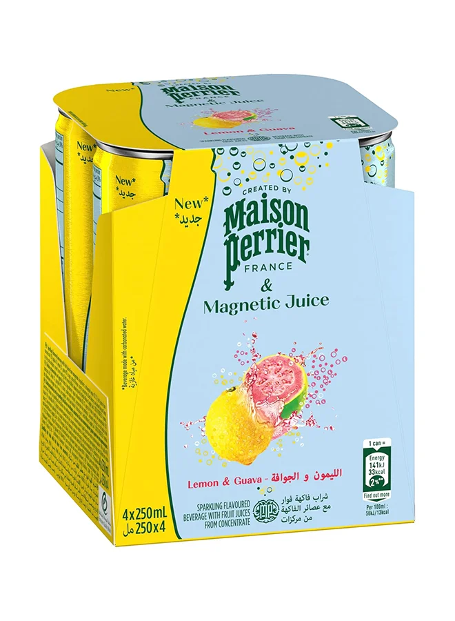 Maison Perrier Magnetic Sparkling Juice Lemon and Guava (24 x 250 mL) sx3e7