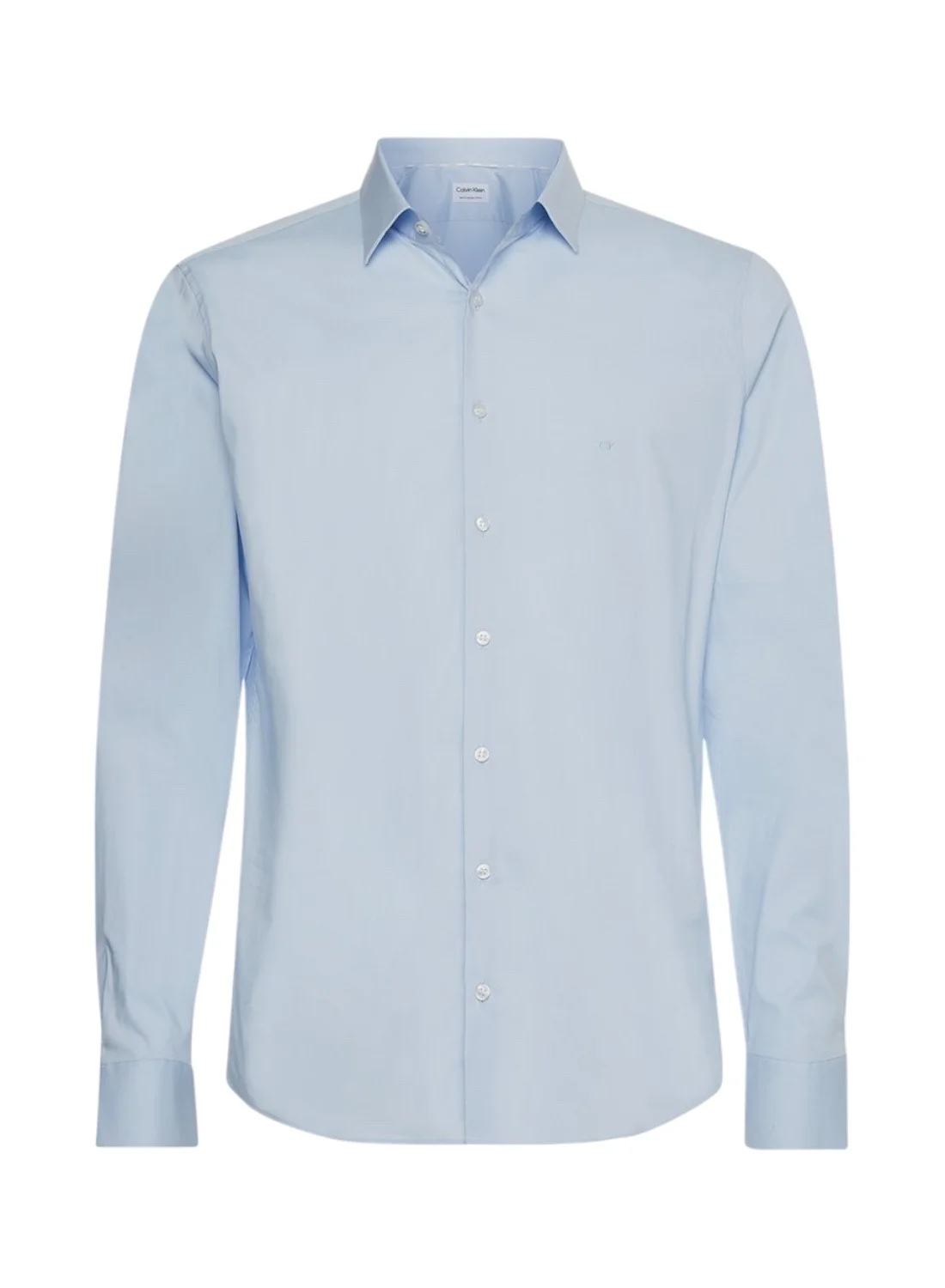 Premium Slim Fit Stretch Cotton Poplin Shirt Breathable Formal Button-Down (White, Large) hjzhl