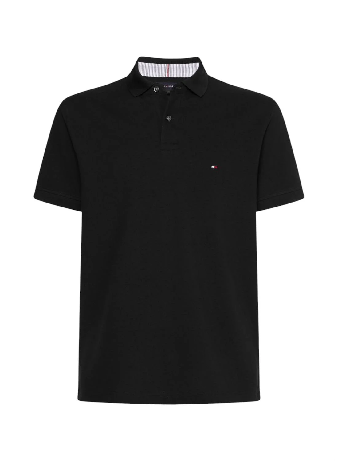 Premium Flag Embroidery Regular Fit Polo Shirt (Men, Classic Navy, Large) xm5nl