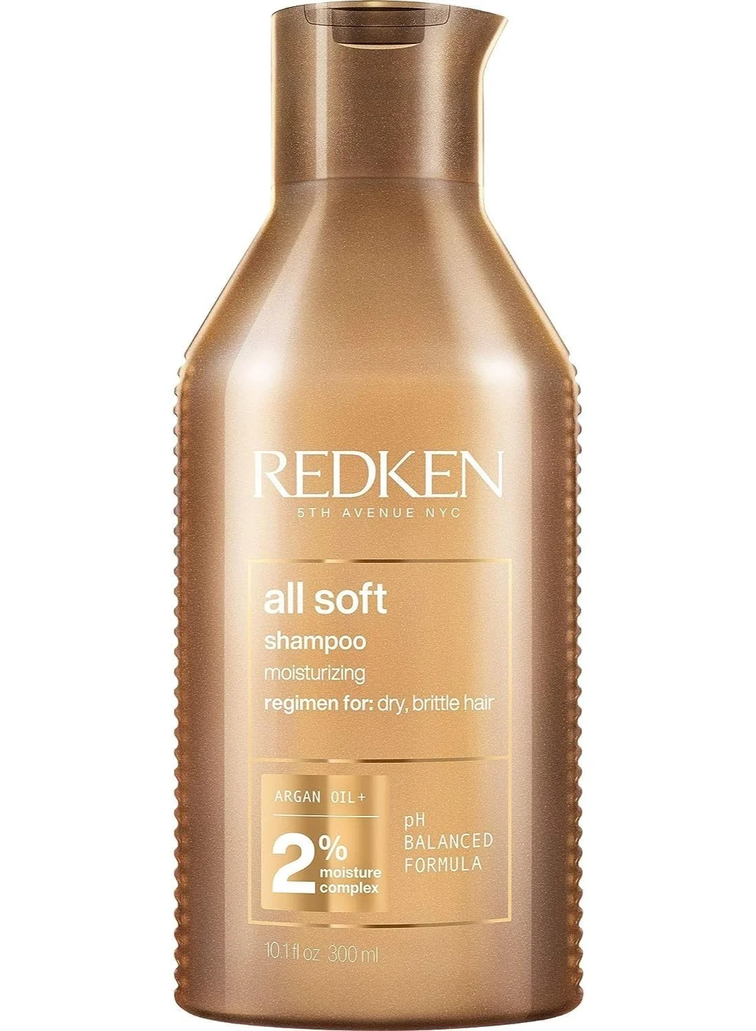 Professional Hydrating Shampoo for Dry Hair Softening and Smoothing Formula (300 mL) 7m7pc