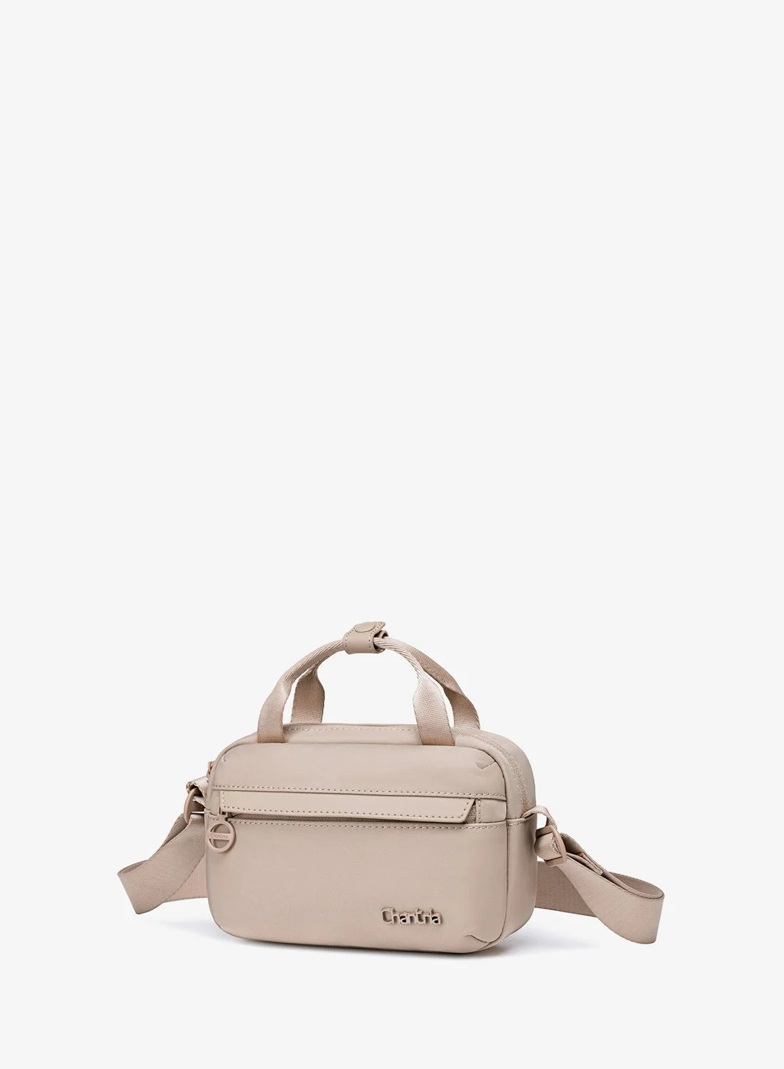 Chantria Premium Durable Shoulder Bag Water Resistant Multifunctional Sling Bag for Travel and Daily Use (Khaki, Medium) bhdtx