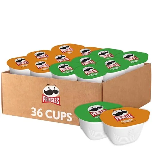 Premium Potato Crisps Snack Stacks Variety Pack (36 Cups) dzkol