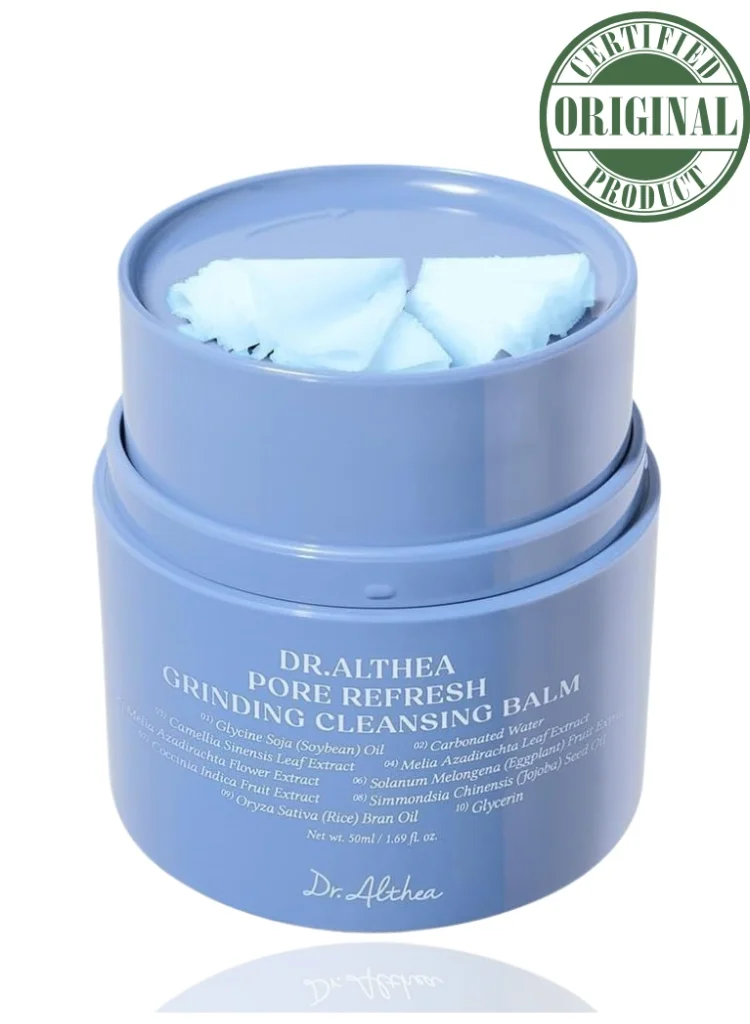 Dr. Althea Pore Refresh Grinding Cleansing Balm Green Tea Makeup Remover (50 mL) asxpr