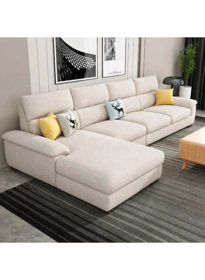 Maharat Al Bahar Luxury Sofa Set for Living Room Premium Fabric Upholstery (3-Seater) n8wv9