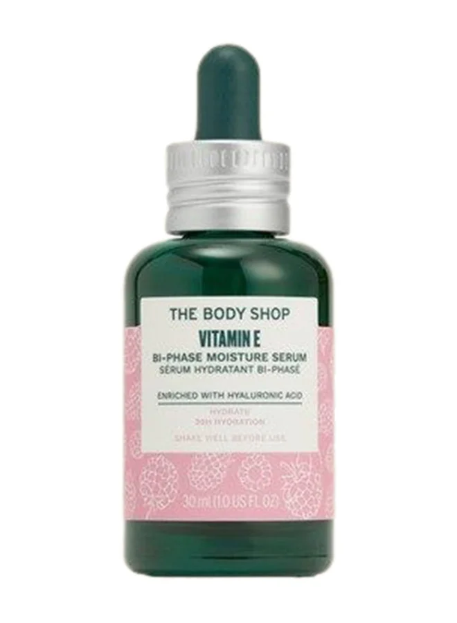 THE BODY SHOP Vitamin E Bi-Phase Serum Hydrating Facial Treatment for All Skin Types (30 mL) wsqwq