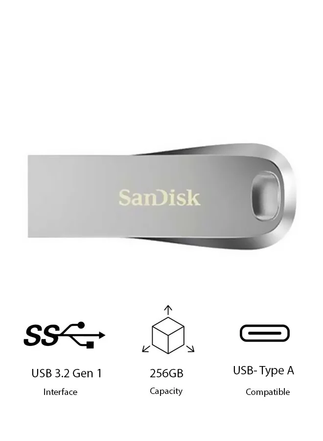 Premium Ultra Luxe Flash Drive USB 3.2 Gen 1 Type-A High-Speed Data Storage for Laptop and Desktop (256 GB) gkgzv