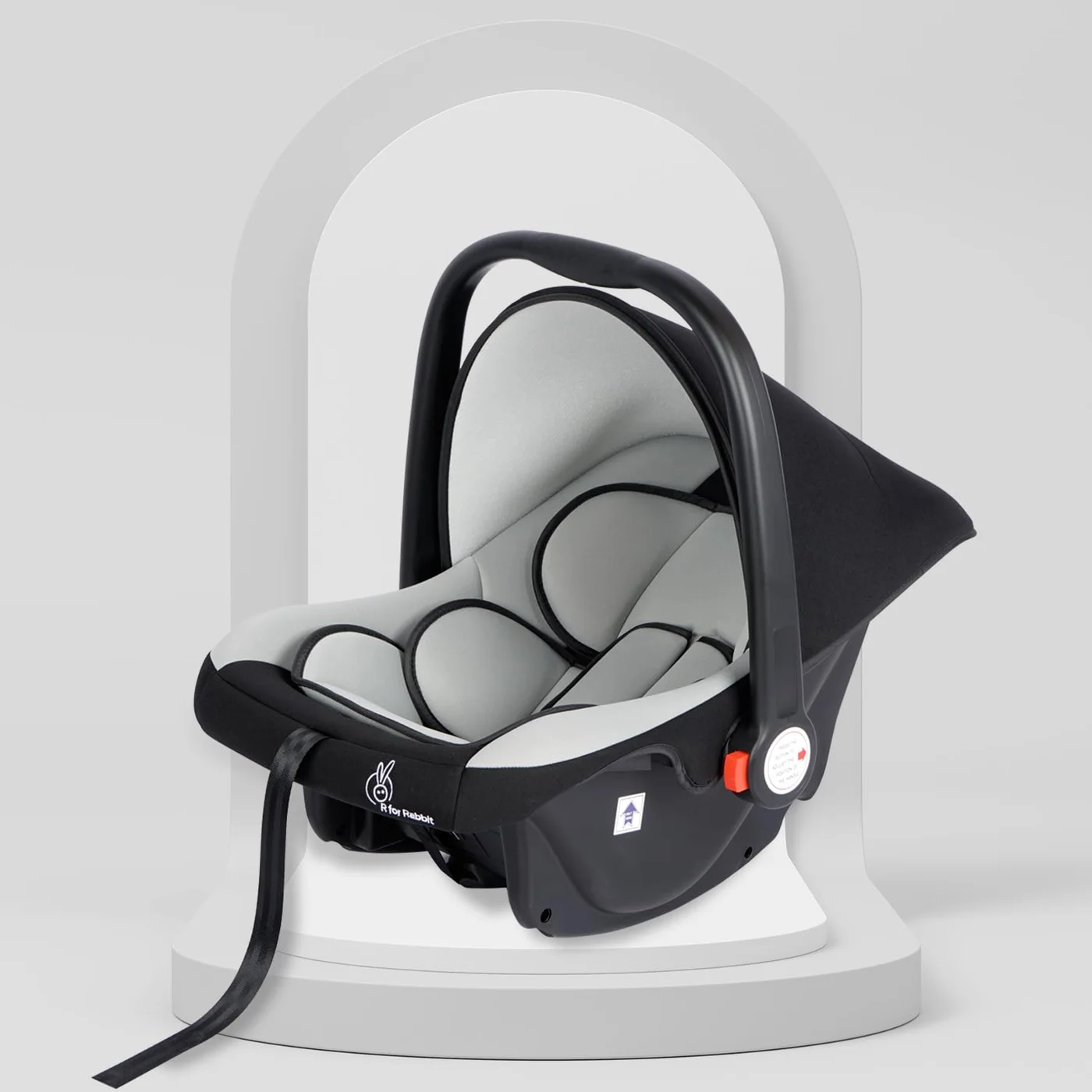 Premium 4-in-1 Baby Carry Cot and Rocker with Adjustable Canopy (Multifunctional, Infant) oa980