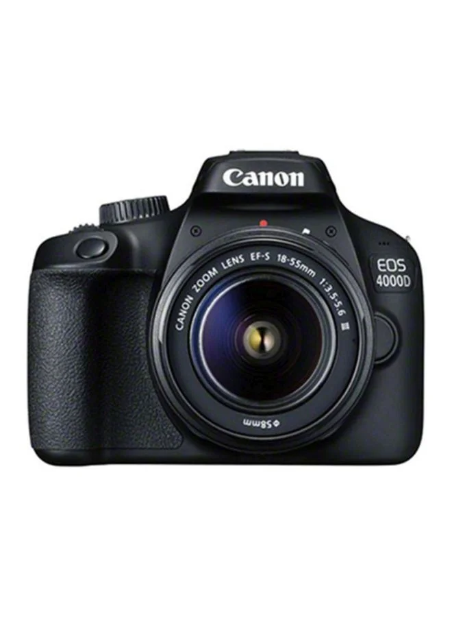 Professional DSLR Camera with 18-55mm Lens Kit 18MP High-Resolution Wi-Fi Enabled (Black) 6z1bo