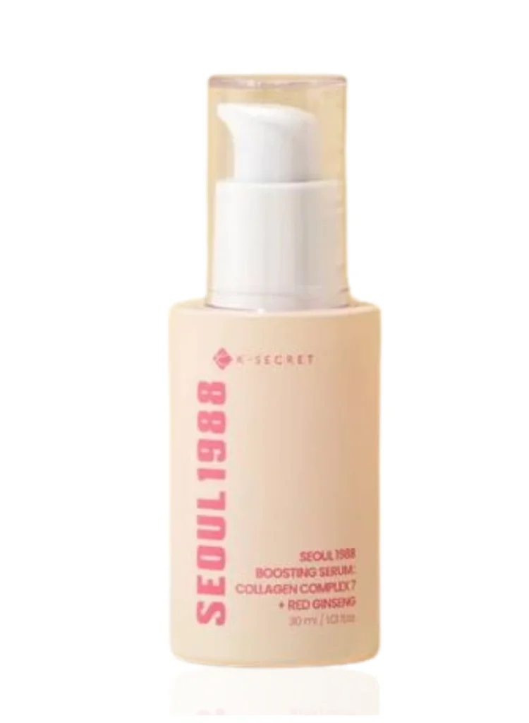 K-SECRET SEOUL 1988 Collagen Boosting Face Serum for Elasticity and Hydration (30 mL) 2iw8f