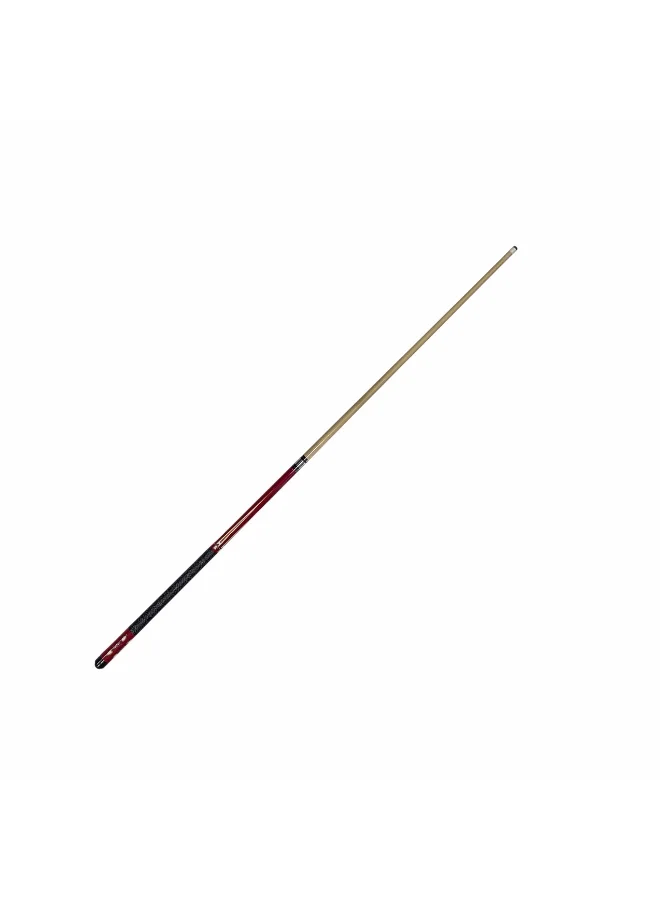 TA Sport Billiard Cue Stick Premium Wooden Snooker Pool Cue for Precision Control (Red, 145 cm) ntshv
