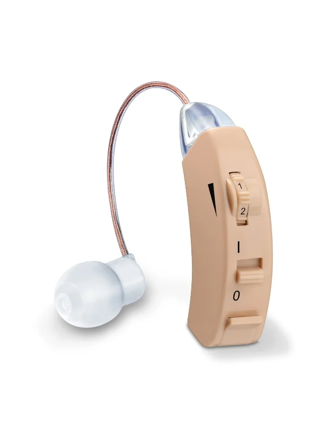 Beurer HA 50 Personal Sound Amplifier Discreet In-Ear Device for Enhanced Hearing (1 Unit) 5m4j0