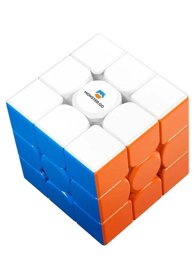 Monster Go 3x3 Magnetic Speed Cube by GANCUBE (Enhanced Stability, Beginner-Friendly, 56mm) o4cft