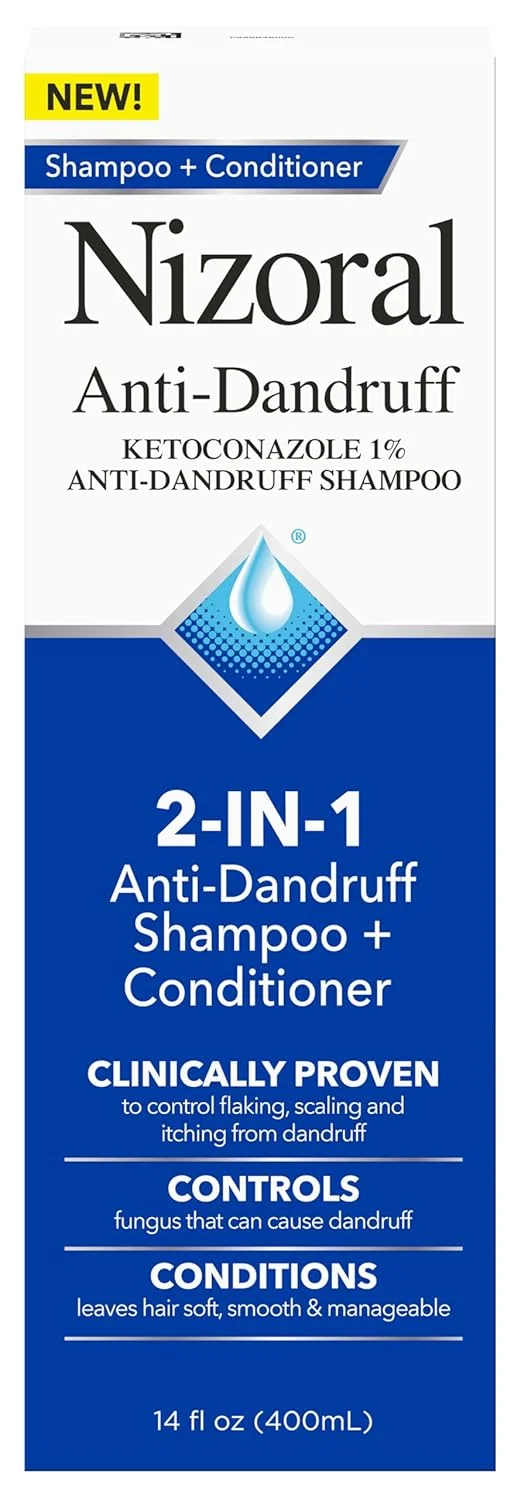 Premium Dandruff Control Shampoo and Conditioner (414 mL) for Scalp Care thfvz