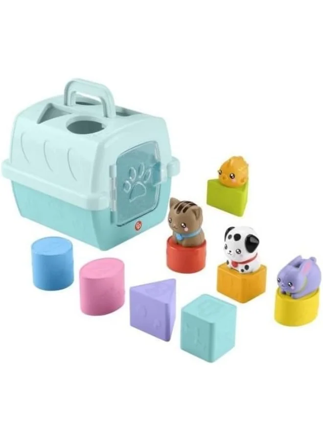 Premium Pet Sorting Activity Toy for Infants and Toddlers (Interactive Fine Motor Skill Development Set) z5ere
