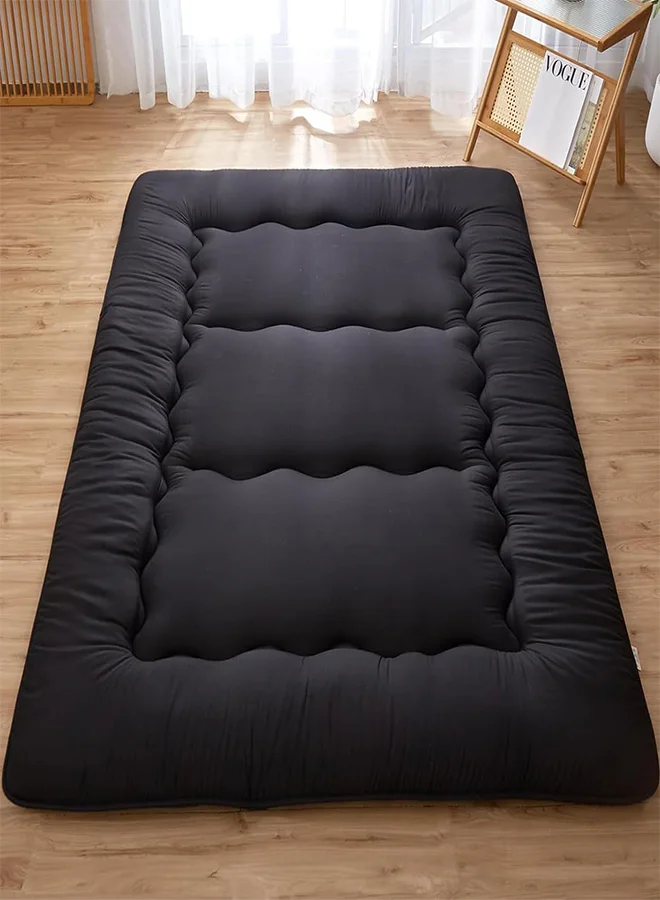 RATSAW Floor Mattress Futon Tatami Sleeping Pad (90 x 200 cm, 10 cm Thick) Premium Foldable Mat for Dormitory and Guest Use haqr2