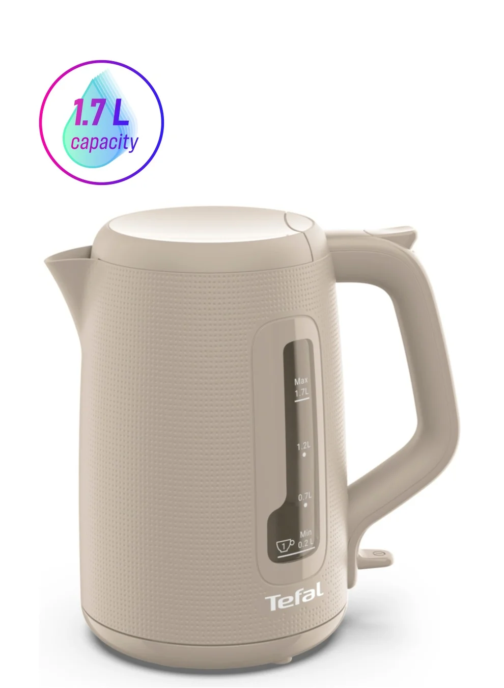 Premium Electric Kettle Modern Design with 360-Degree Rotational Base and Auto-Off Safety Feature (Grey, 1.7 L) 6hky9