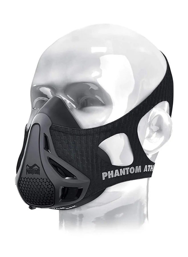 Phantom Athletics Gym Training Mask High-Resistance Breathable Gear for Cardio and Endurance (One Size) z4rh1