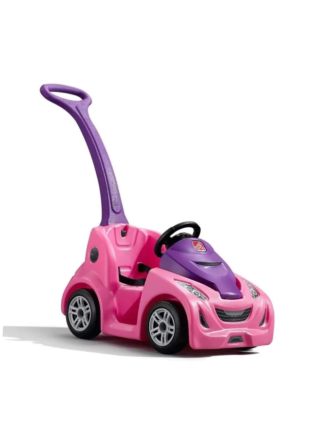 Premium 3-In-1 Ride-On Car Push Vehicle With Handle For Toddlers (1-3 Years) 9549c