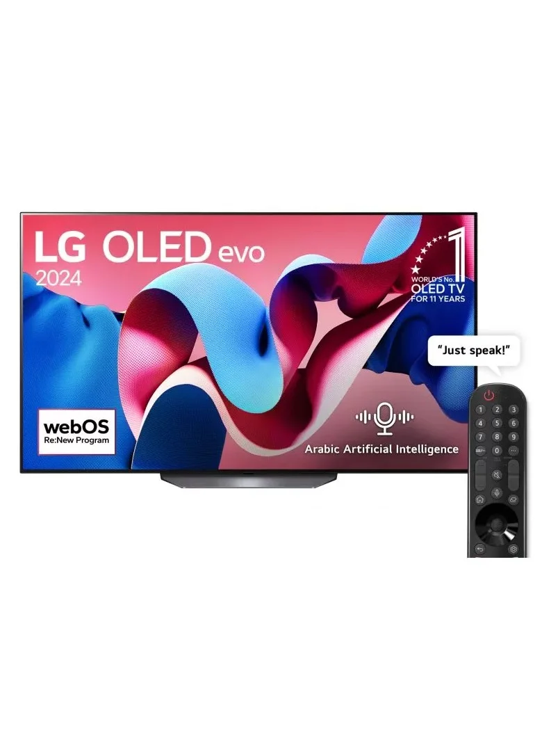 Ultra-HD 65-inch OLED 4K Smart TV 120Hz Refresh Rate with AI Magic Remote (Black, 165 cm) o5uuu