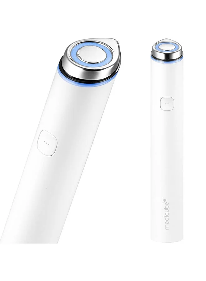 Premium Facial Skin Care Absorption Device (White, Compact Size) - Professional At-Home Glow Enhancing Tool for All Skin Types v575j