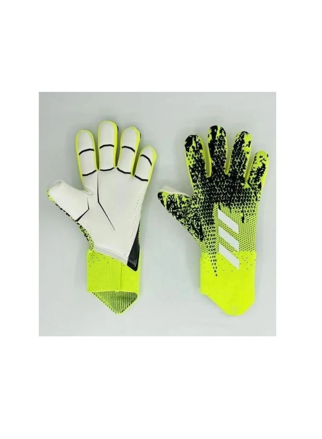 RATSAW Professional Goalkeeper Gloves Abrasion Resistant Non-Slip Grip with Wrist Support (Size 8) fzqrz