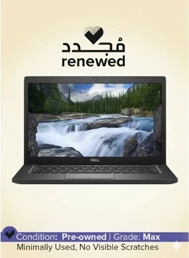 Premium Refurbished Business Laptop 14-inch Display (8GB RAM, 256GB SSD, Intel Quad-Core, English/Arabic Keyboard, Black) 0vl3b