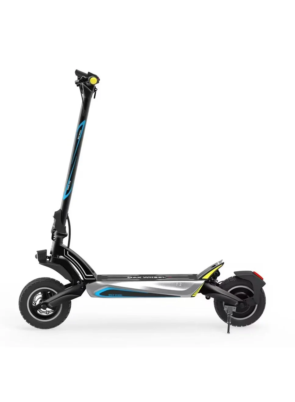 Crony T2 Electric Scooter 1500W High-Speed Commuter with Dual Suspension and 10-inch Off-Road Tires (Adults, 55km Range) bwj8o