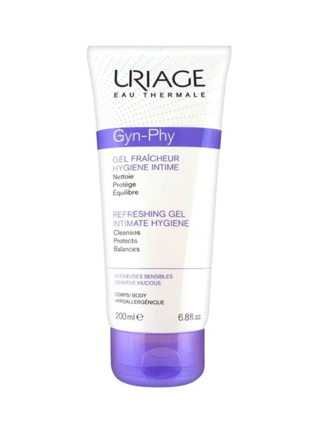 Uriage Gyn-Phy Refreshing Intimate Cleansing Gel (For Sensitive Skin, 200 mL) oz95x