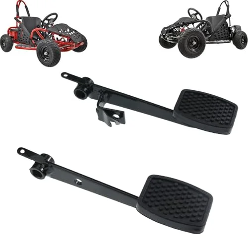 Premium Go Kart Foot Pedal Set Throttle and Brake Control for Drift Trike and ATV (2 Piece Set) 30s5z