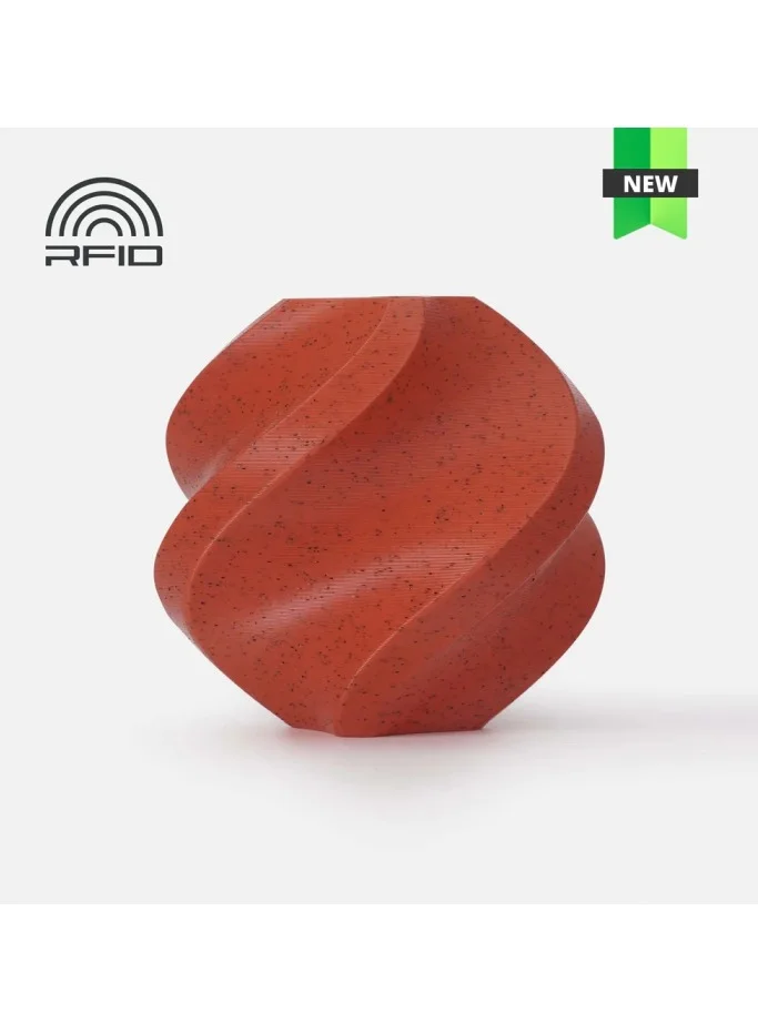 Premium 3D Printing PLA Filament Marble Red Granite Texture (1.75mm, 1kg Spool) for Professional Additive Manufacturing bn8lz