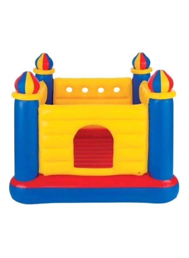 Inflatable Castle Bouncer Premium Backyard Play House for Kids (175 cm x 175 cm x 135 cm) 3dhry