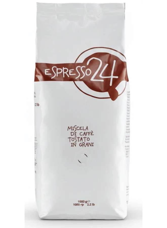 Gimoka Espresso 24 Coffee Beans (Premium Roasted Blend, 1 kg) pjhf6