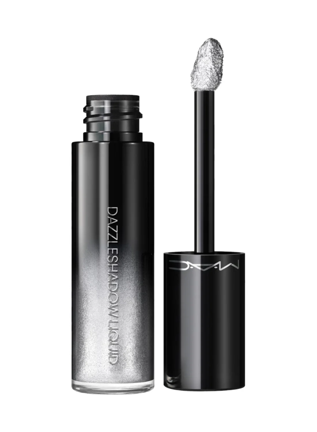 Premium Metallic Liquid Eyeshadow Long-lasting High-Shine Finish (Silver, 5 mL) g5sut