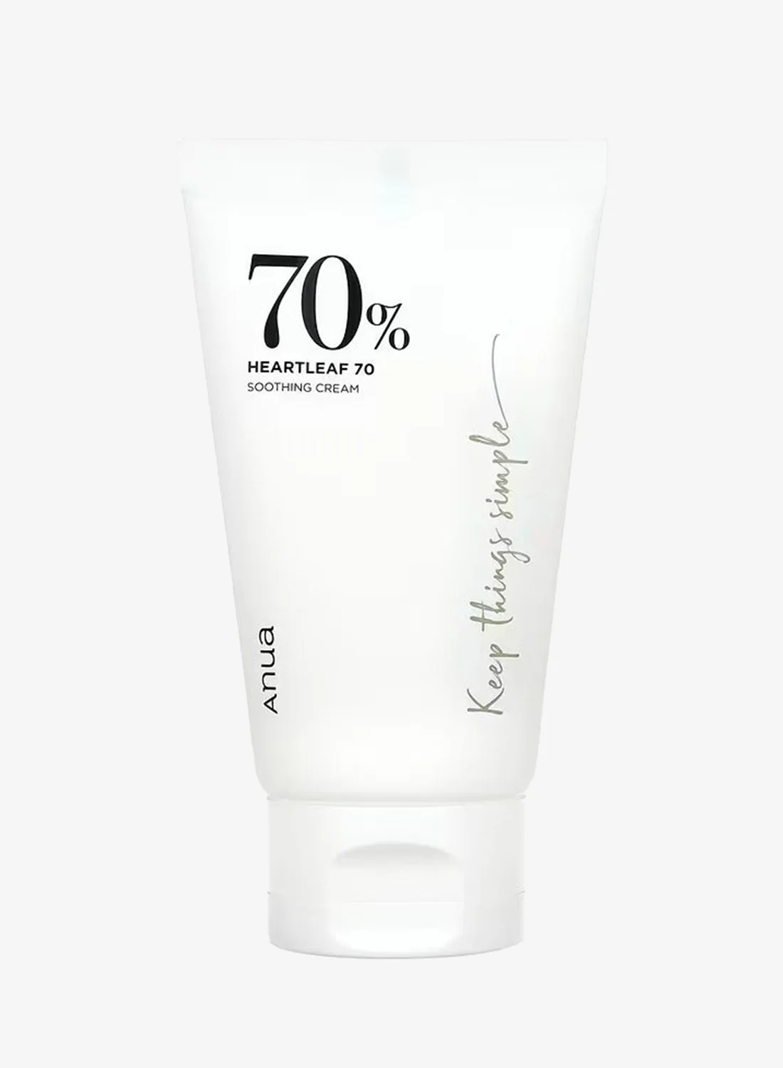 Anua Heartleaf 70% Soothing Cream Premium Hydrating Facial Moisturizer for Sensitive Skin (100 mL) 8aznv