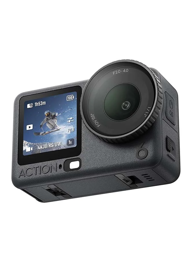 Premium Action Camera 4K Ultra-HD Waterproof Sports Camcorder with 1/1.1-inch Sensor and Variable Aperture (Standard Combo) pdo9f