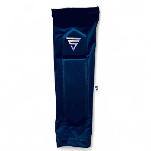 VERSANT Cricket Arm Guard Professional Protective Gear for Batsmen (Navy, Adult 14.5 inch) 40qab