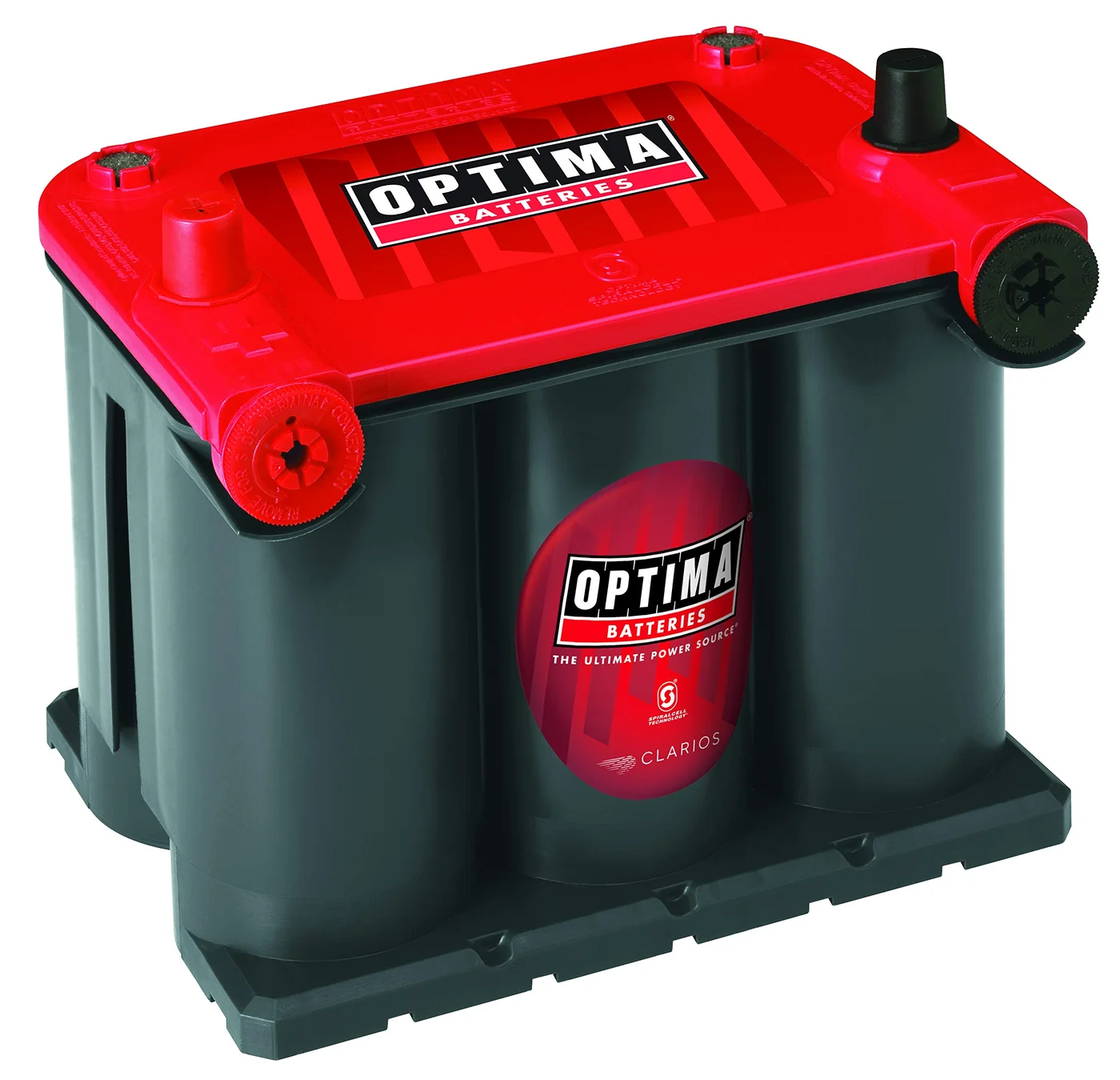 Premium Automotive Starting Battery High-Performance Lead-Acid Power Source (Red, 12V) w3wtm