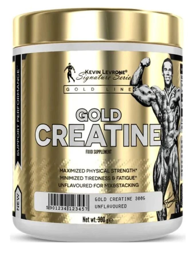 KEVIN LEVRONE Gold Creatine Powder Unflavored Premium Performance Supplement (300g) d8zuf