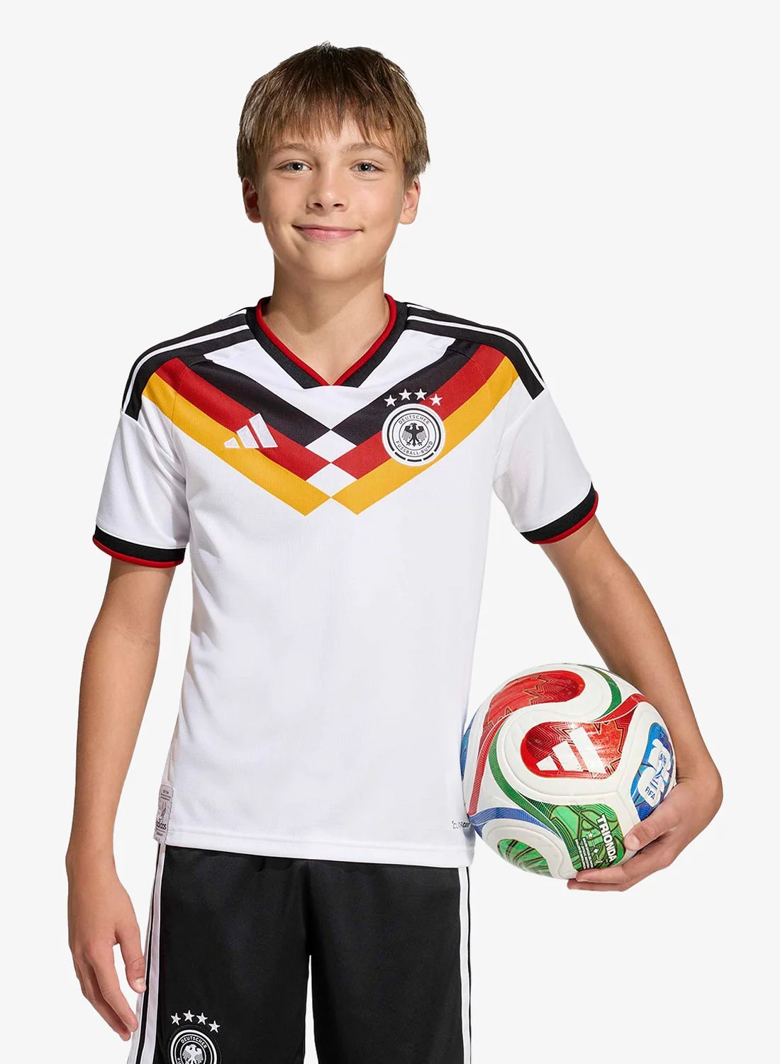 Sport Germany 2026 Home Jersey Youth Soccer Team Apparel (White, Kids) yc8zm