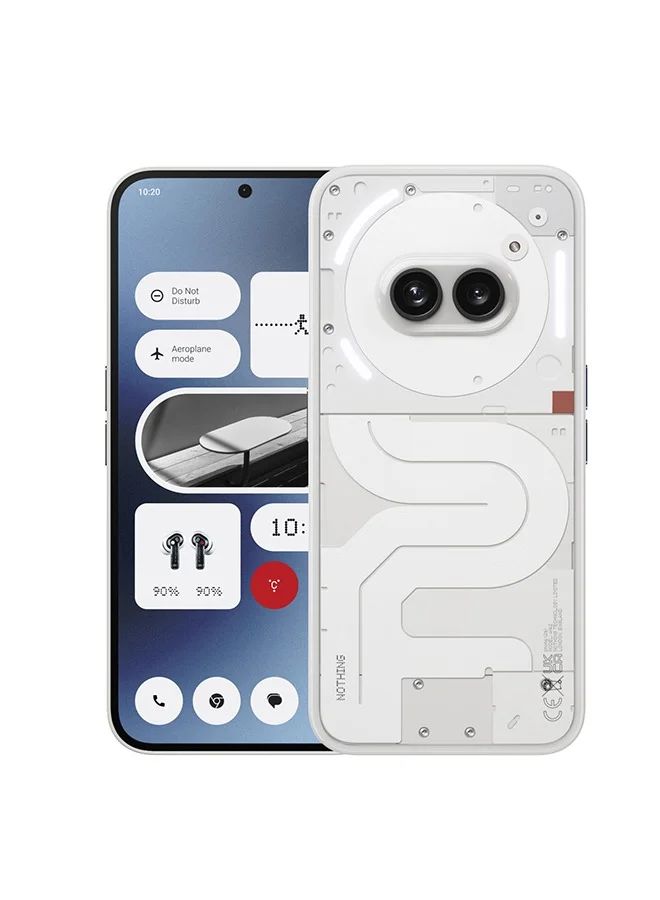 Premium 5G Smartphone Dual SIM 12GB RAM 256GB Storage (Milk, 6.7-inch Display) - Middle East Version pqp1u